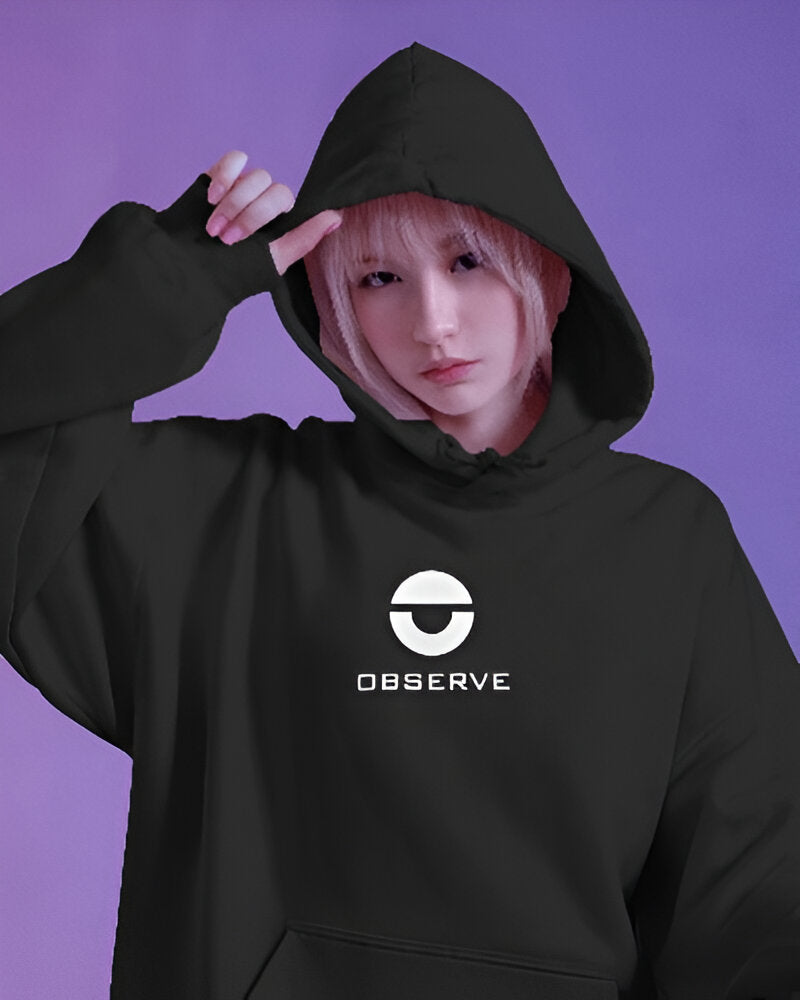 OBSERVTION Oversized  Hoodies For Unisex with 350 GSM