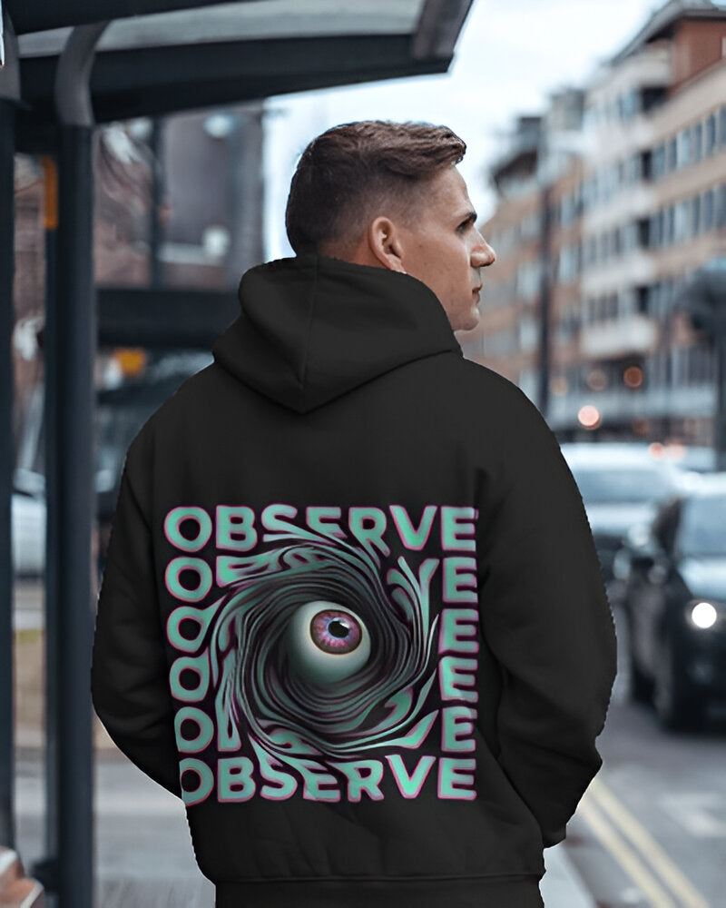 OBSERVTION Oversized  Hoodies For Unisex with 350 GSM