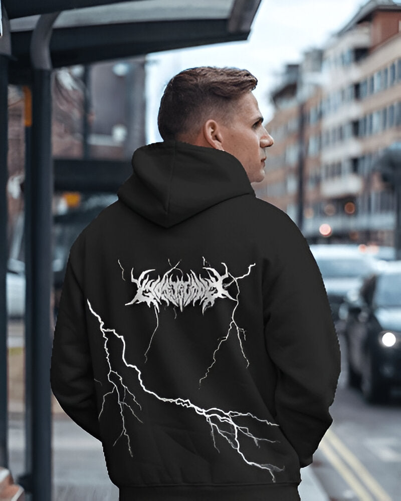 Lighting Thunderstorms Oversized hoodies for Unisex